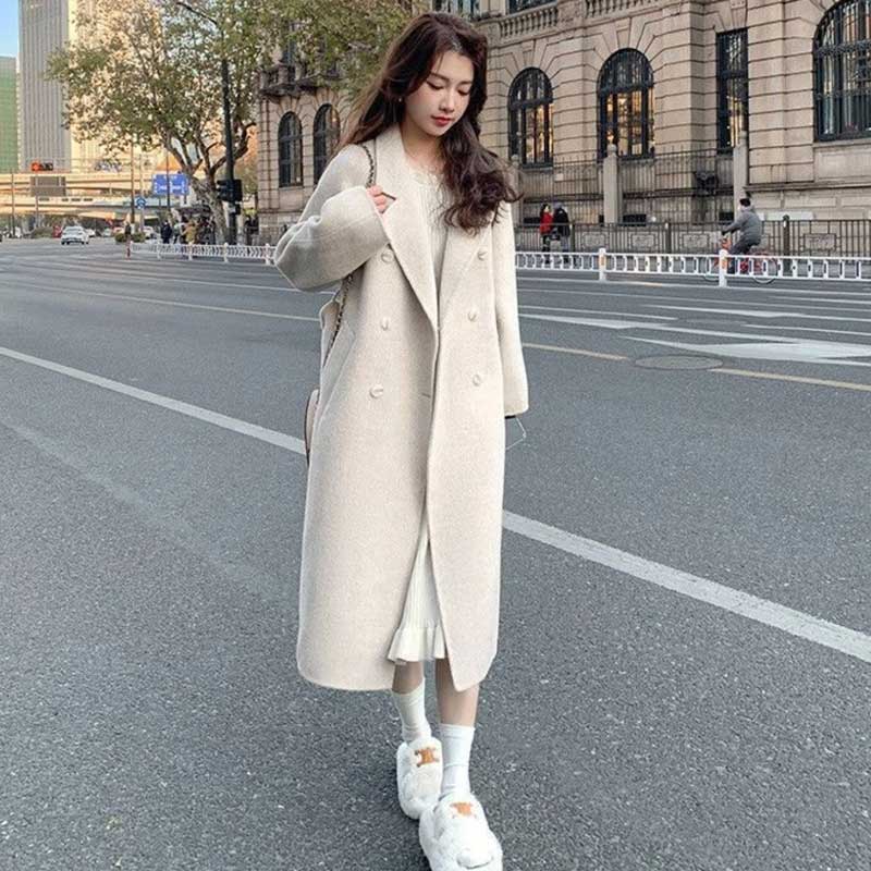 テーラードロングチェスターコート(5colors)