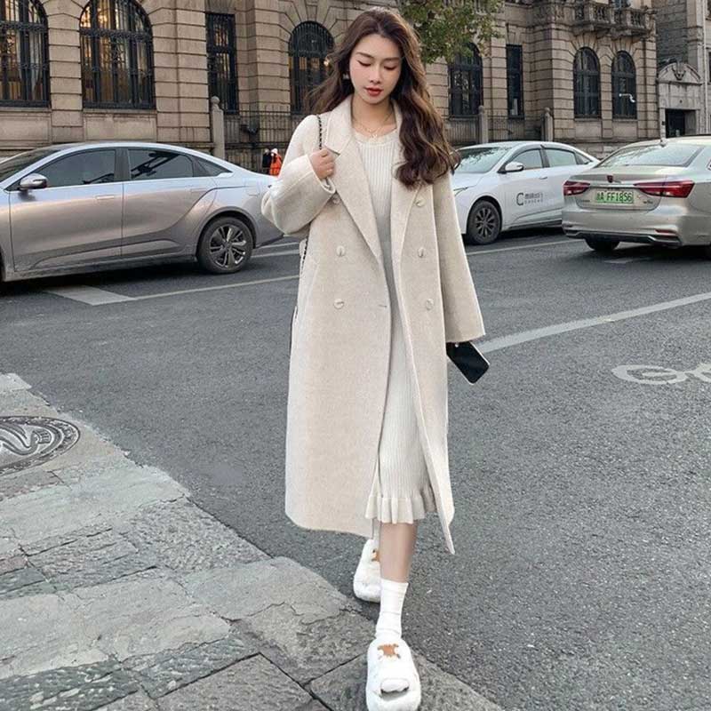 テーラードロングチェスターコート(5colors)