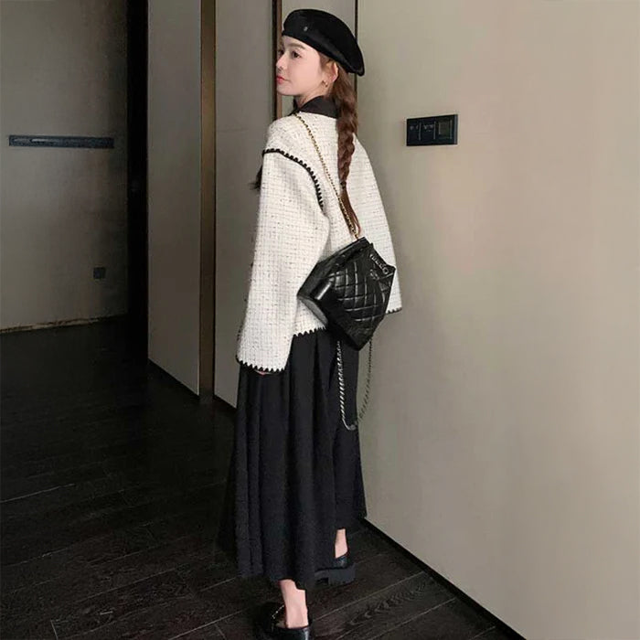 ホワイトツイードジャケット