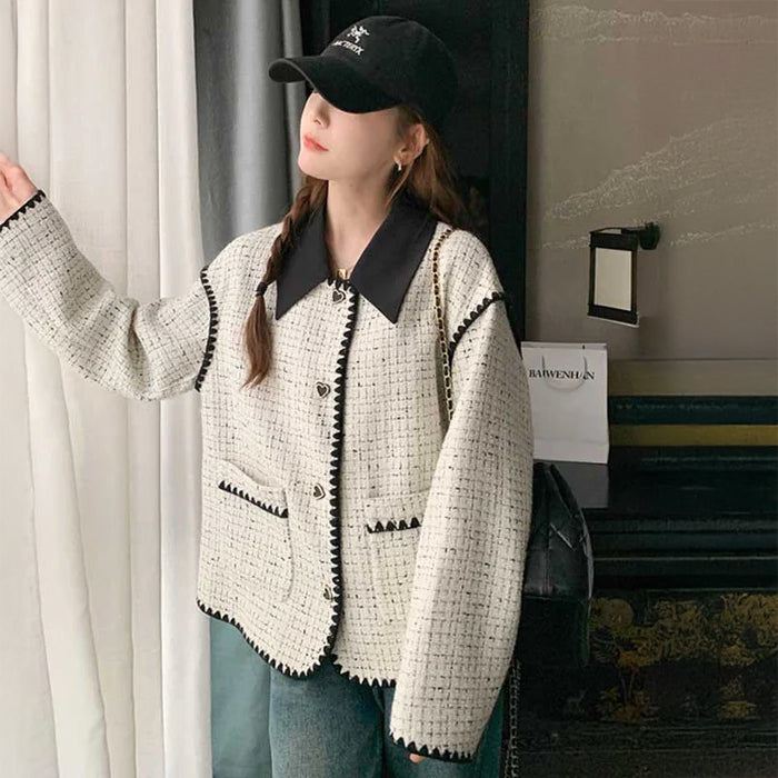 ホワイトツイードジャケット