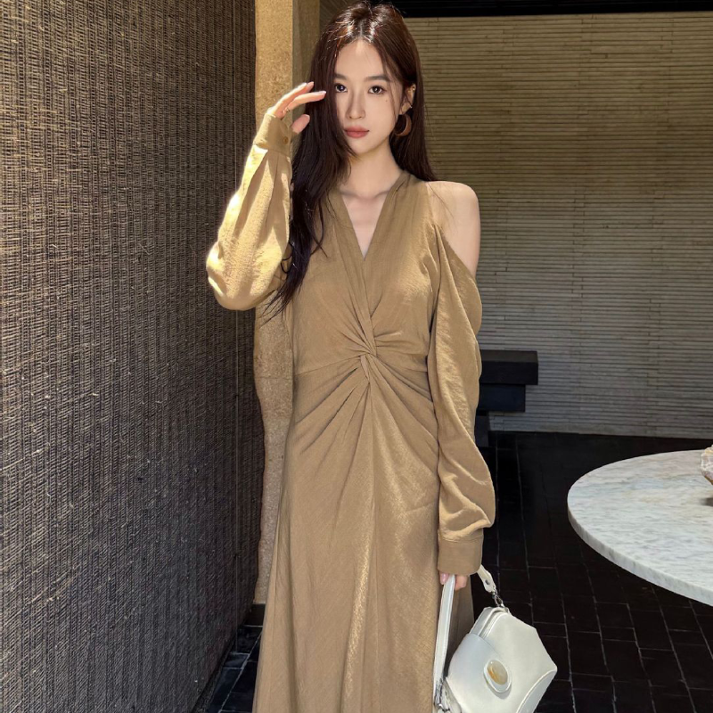 エレガントデザインカラードレス(2colors)