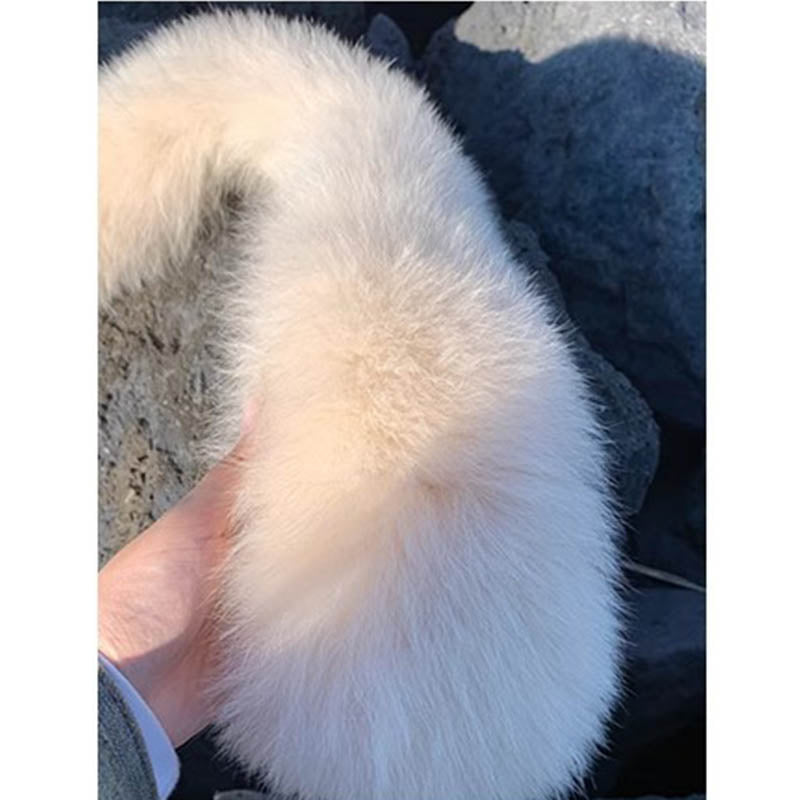 ファー付きドルマンコート