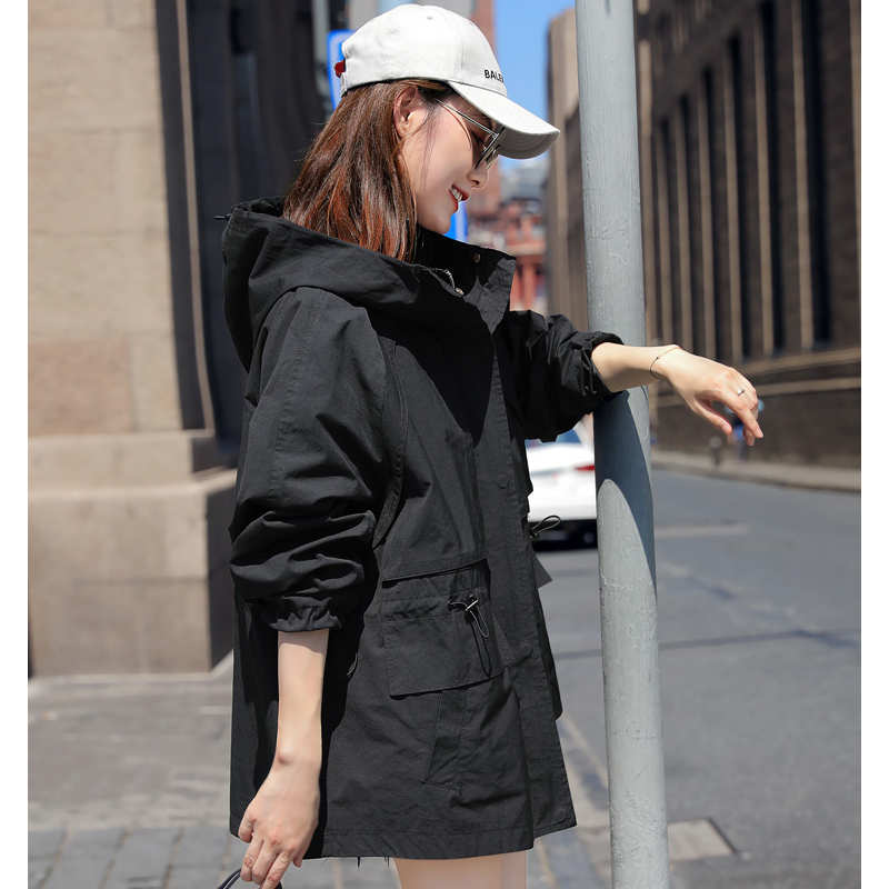 ウエストドローストリングマウンテンパーカー(3colors)