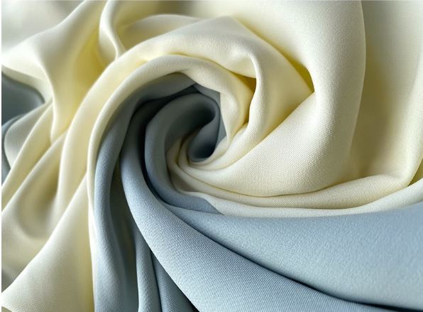 ボウタイフロントギャザーバイカラーワンピース