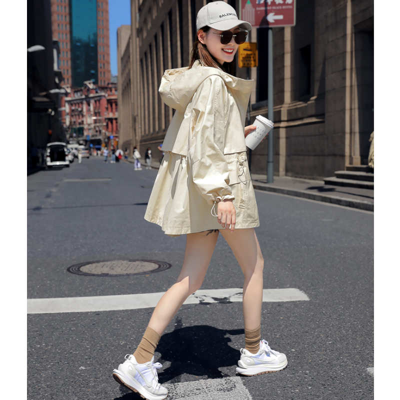 ウエストドローストリングマウンテンパーカー(3colors)