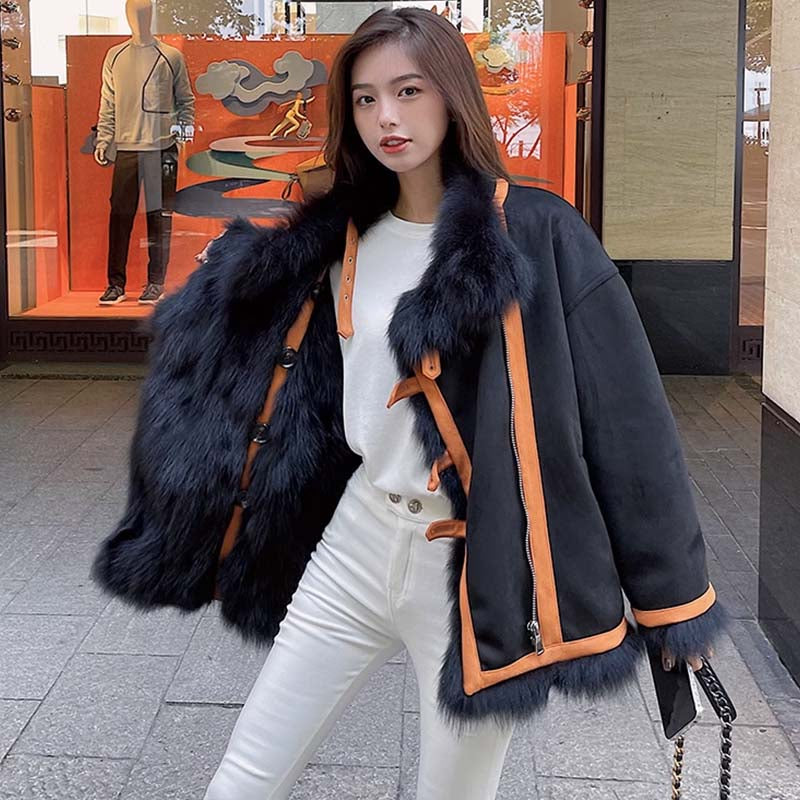 リバーシブルムートンコート(2colors)