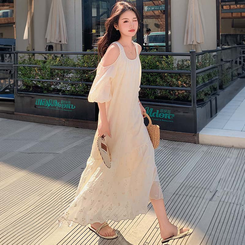 【即納】フレンチオフショルダーワンピース