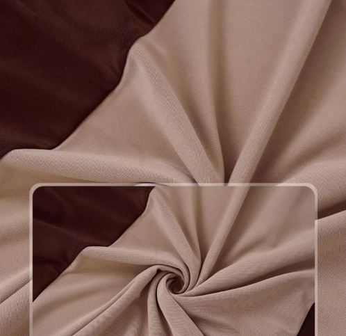 Iラインカラーパネルマキシマーメイドワンピース