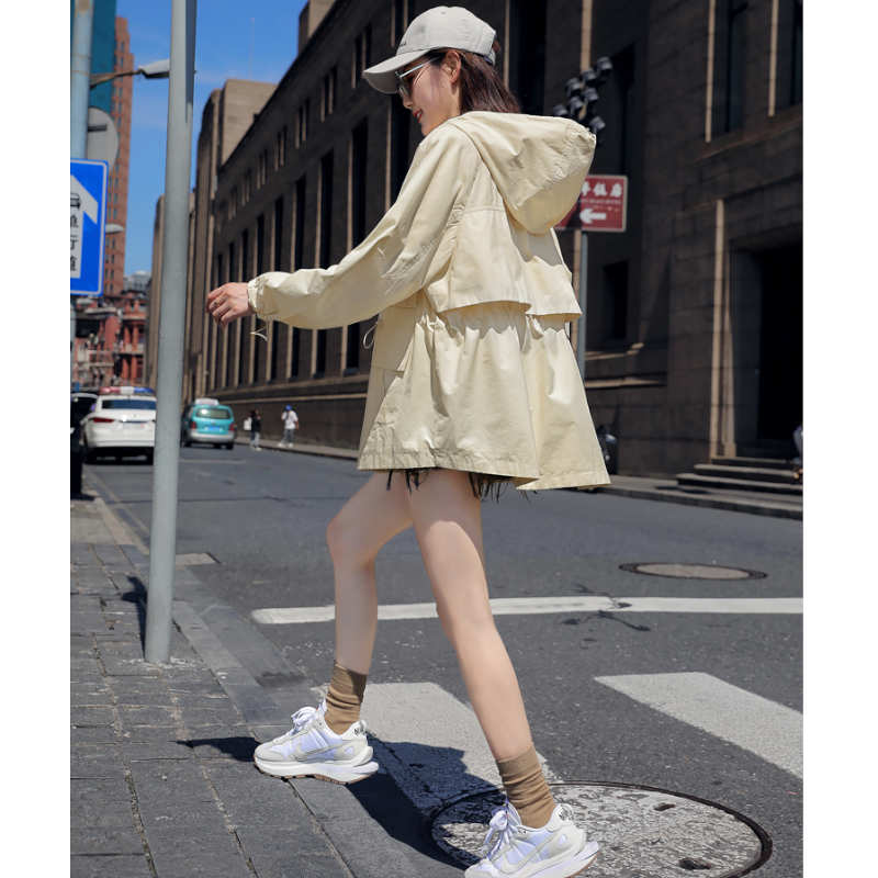 ウエストドローストリングマウンテンパーカー(3colors)