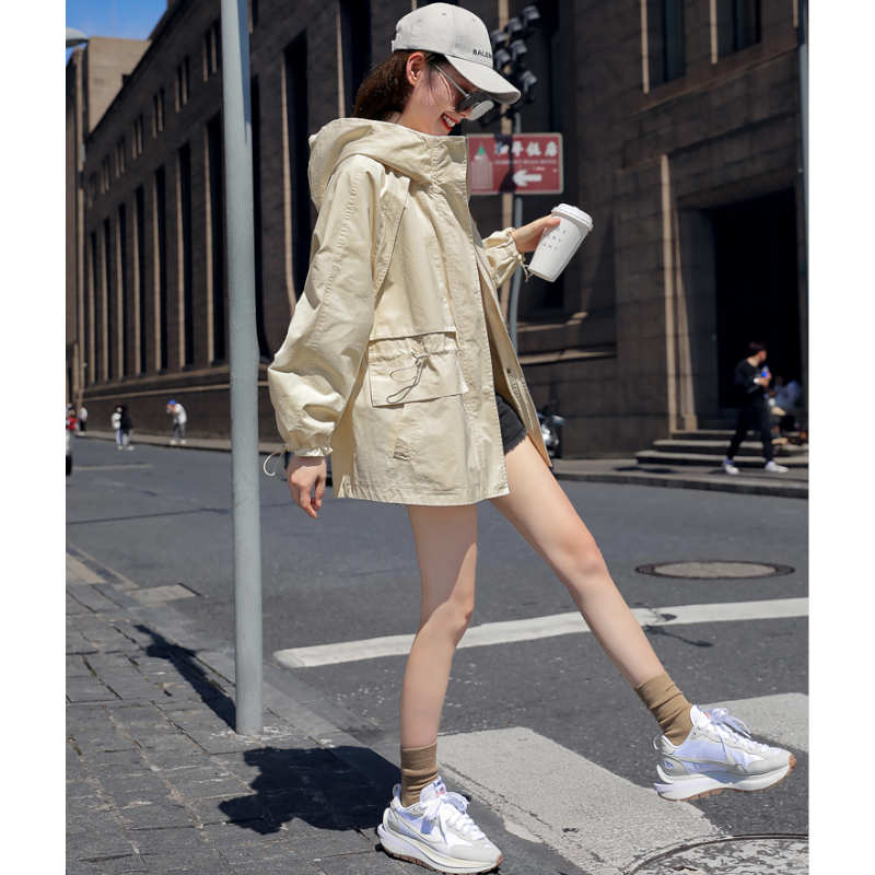 ウエストドローストリングマウンテンパーカー(3colors)