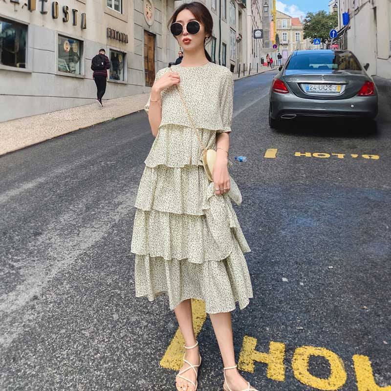 ティアードナチュラルワンピース