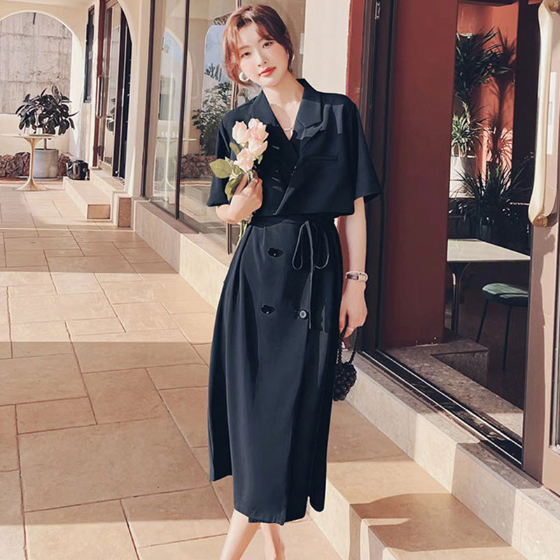 セパレート風テーラードワンピース(2colors)