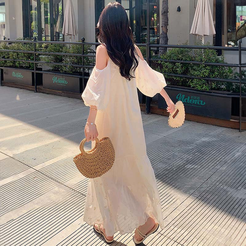 【即納】フレンチオフショルダーワンピース