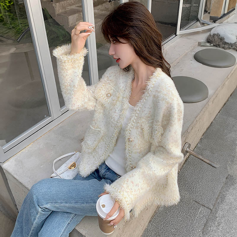 ホワイトフリンジジャケット