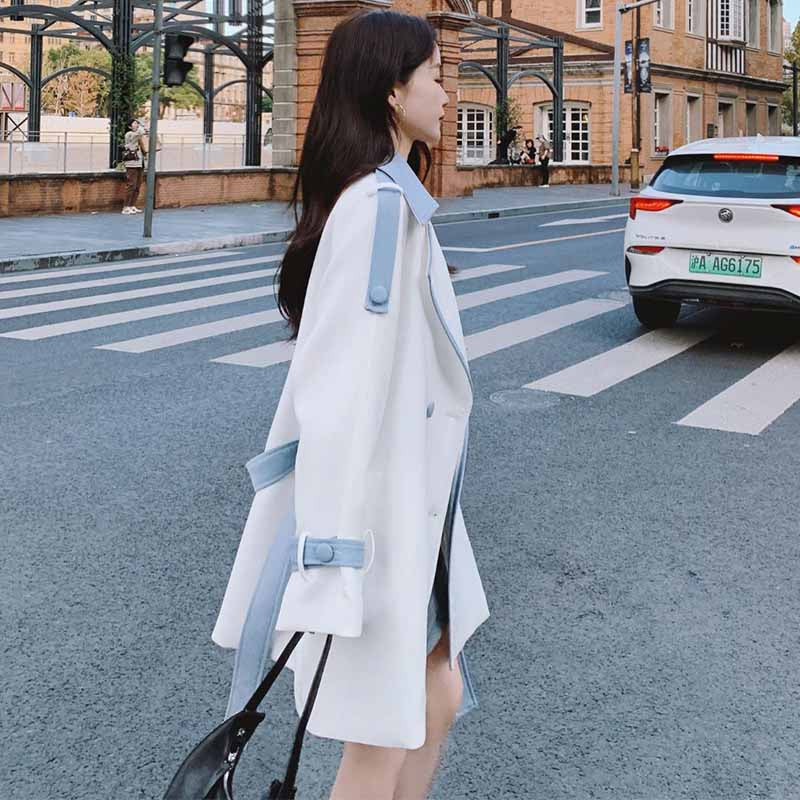 フレッシュツートントレンチコート