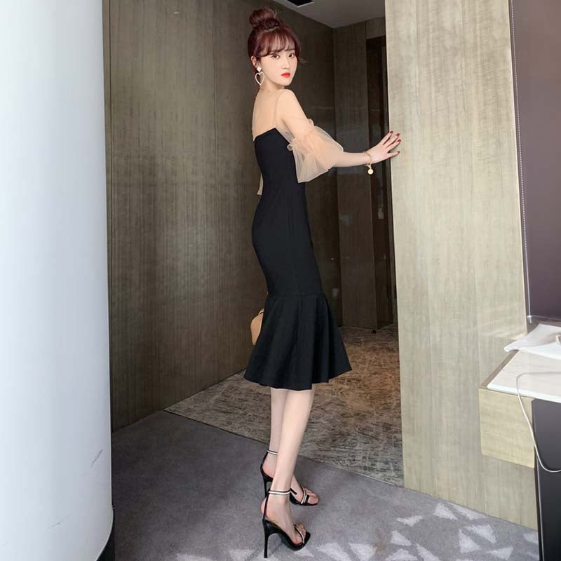 アンブレラシアースリーブワンピース