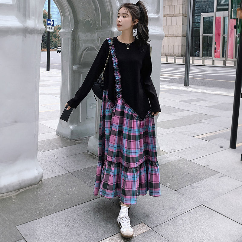 ワンショルダーストラップワンピース