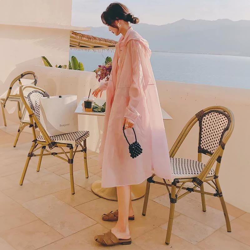 フード付きロングラッシュガード