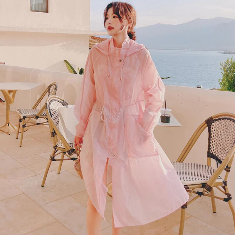 フード付きロングラッシュガード