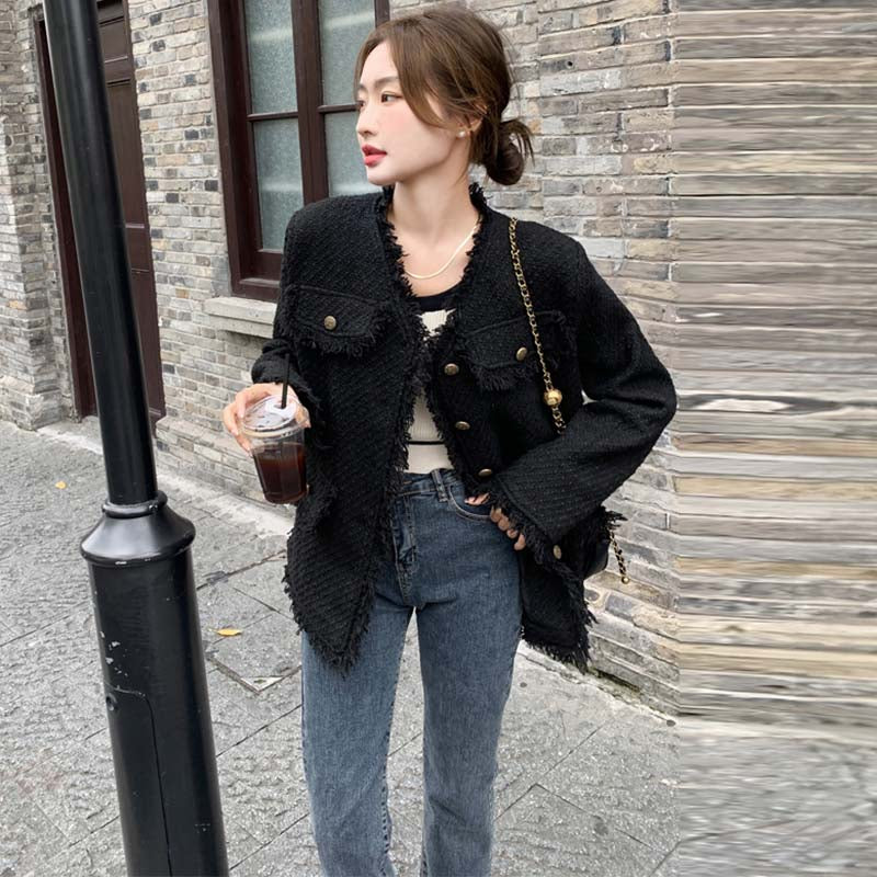 ブラックツイードジャケット