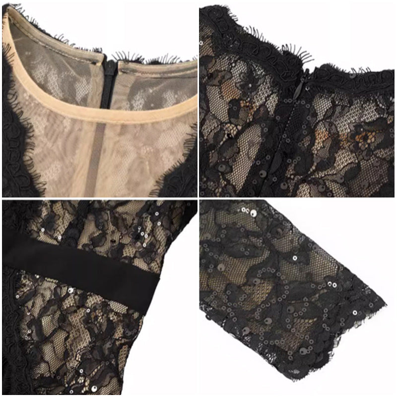 レーストップマーメイドワンピース