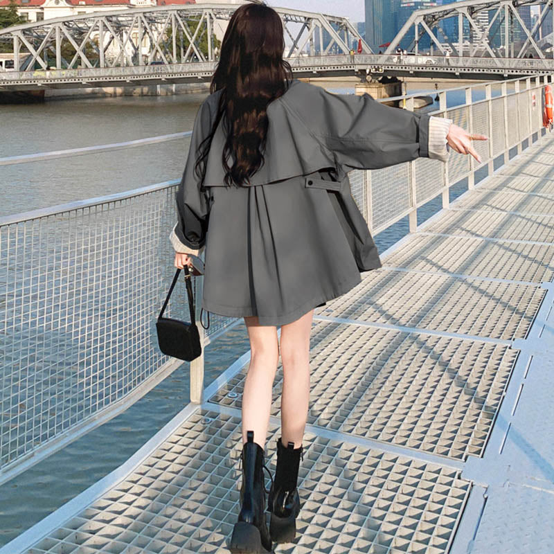 Aラインヨークウインドブレーカー(4colors)