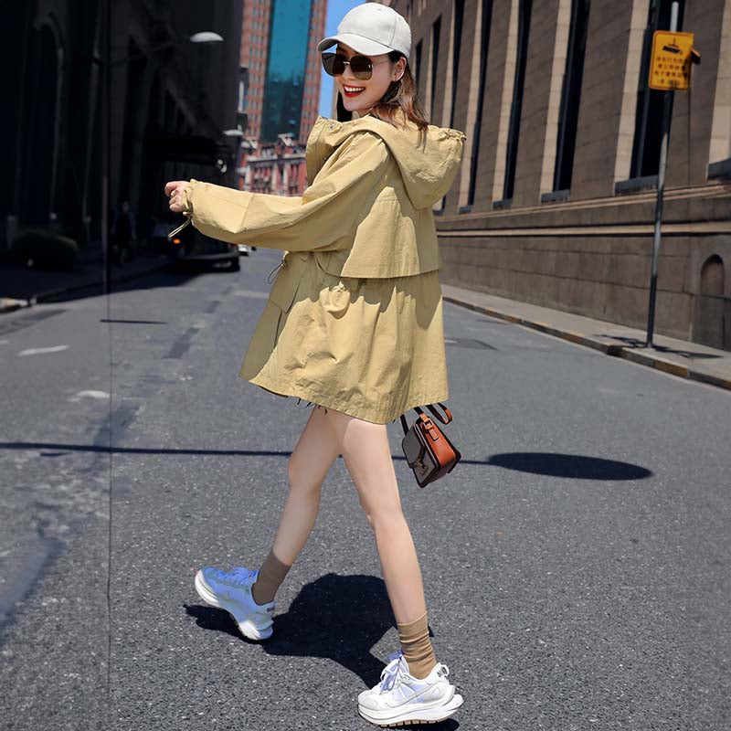 ウエストドローストリングマウンテンパーカー(3colors)