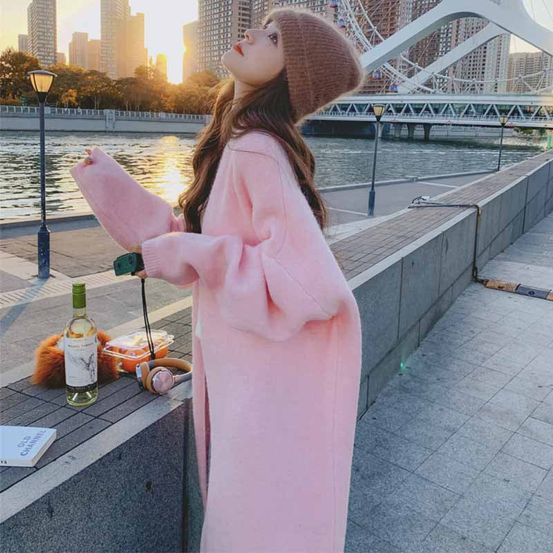 ノーカラーロングコーディガン(4colors)