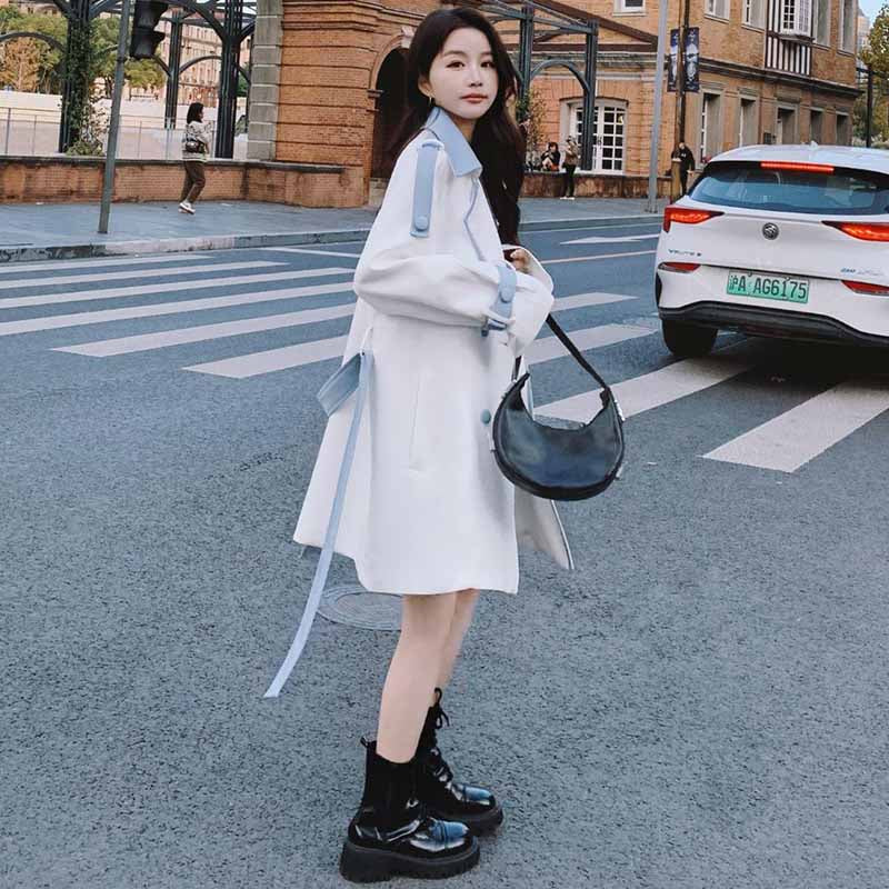 フレッシュツートントレンチコート