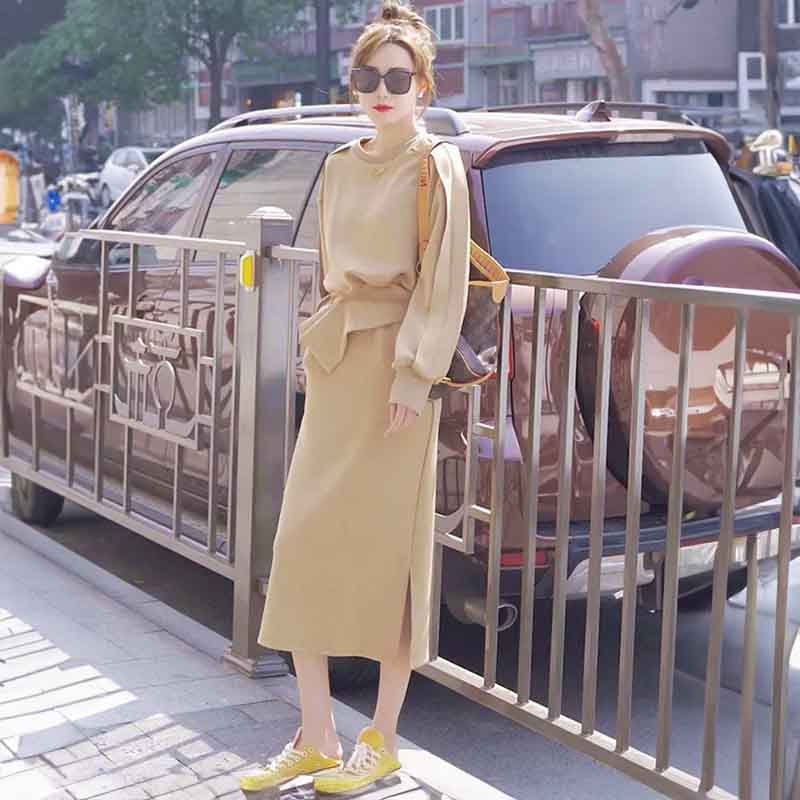 スタイルアップスウェットセットアップ