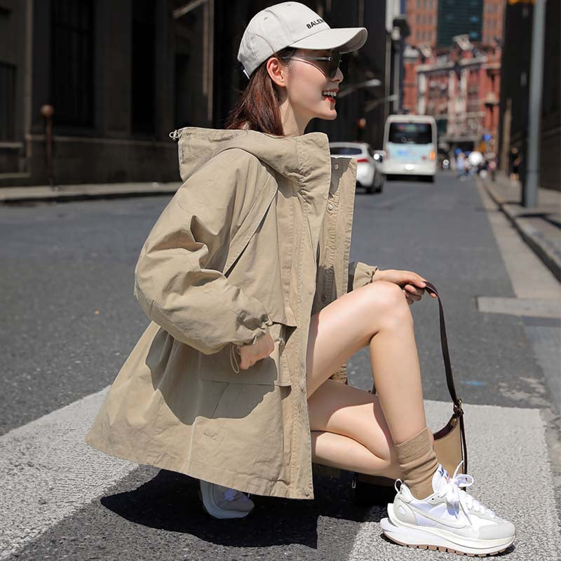 ウエストドローストリングマウンテンパーカー(3colors)