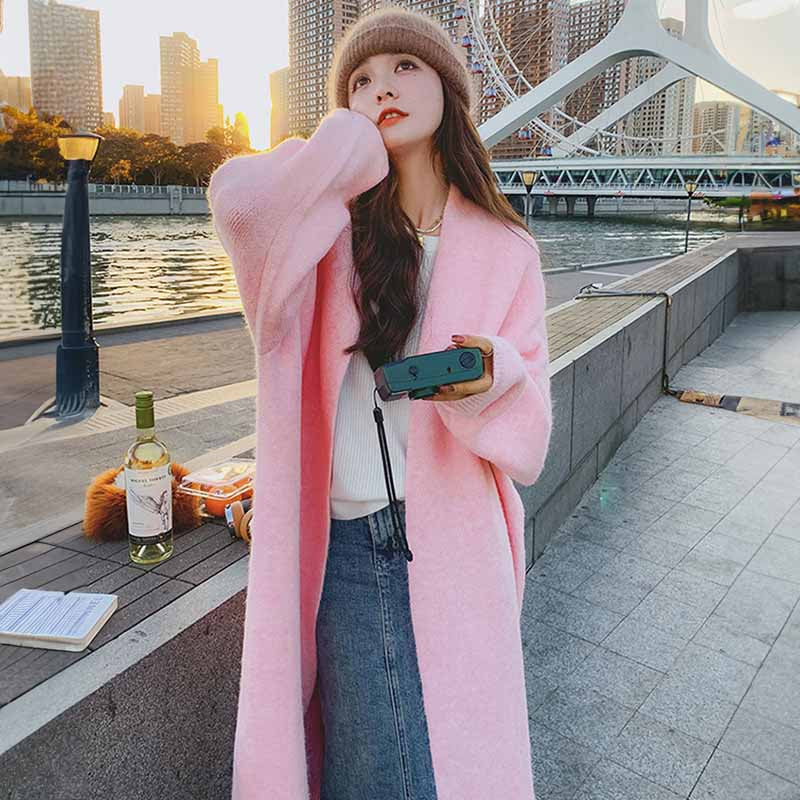 ノーカラーロングコーディガン(4colors)