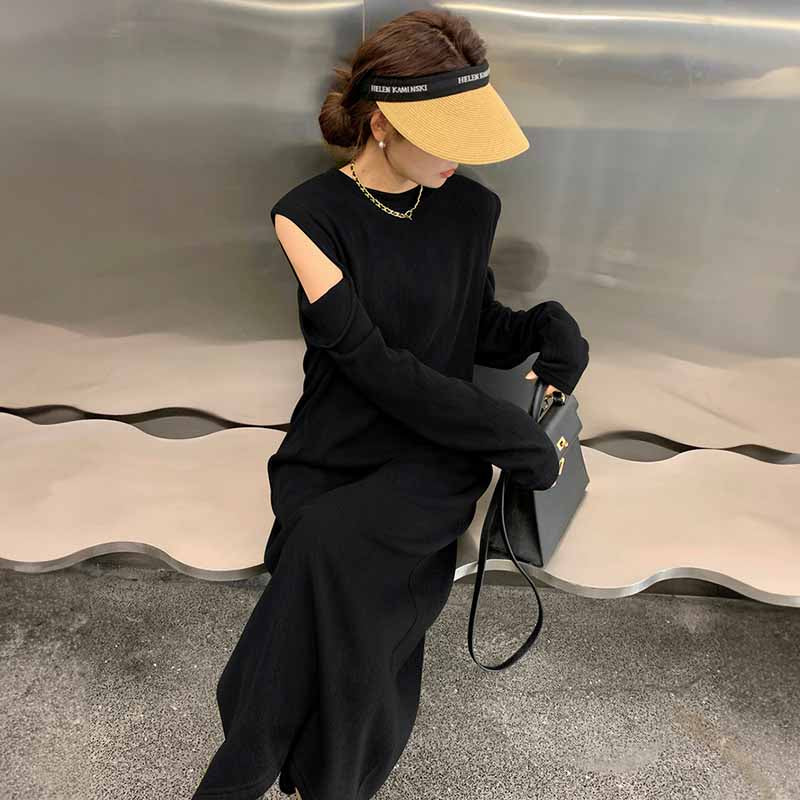 カットスリーブワンピース(2colors)