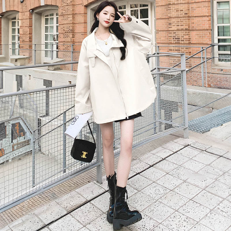 Aラインヨークウインドブレーカー(4colors)