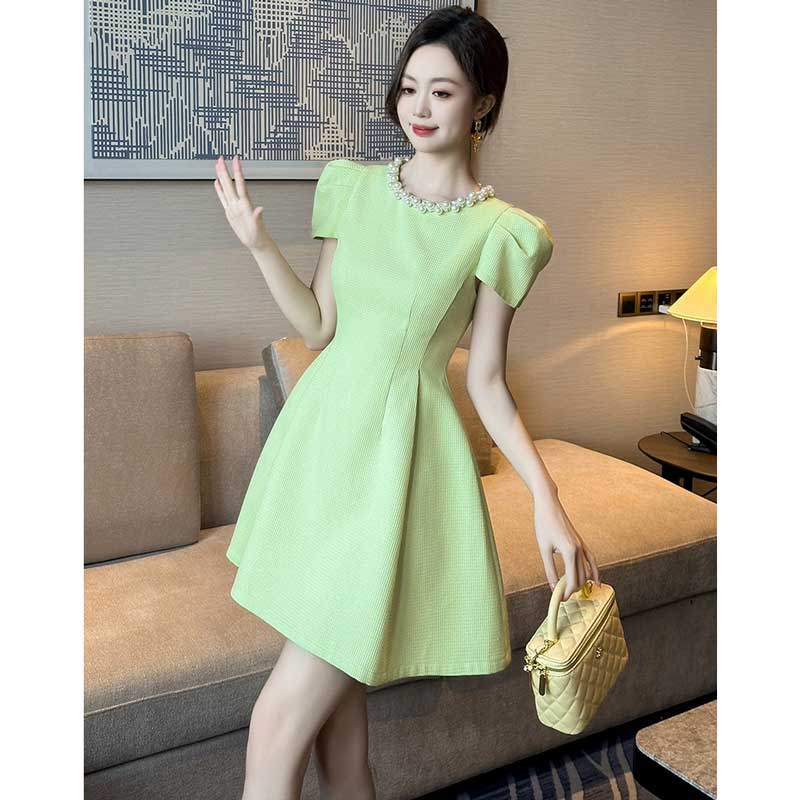 パールアクセントワンピース