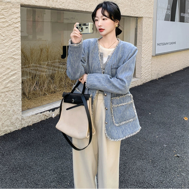 フリンジデザインブレザージャケット