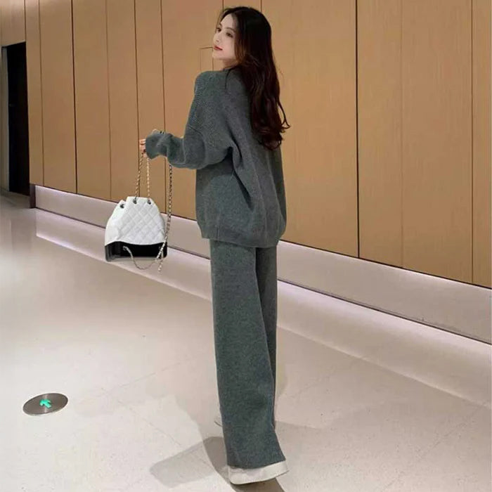 リブニットセットセットアップ