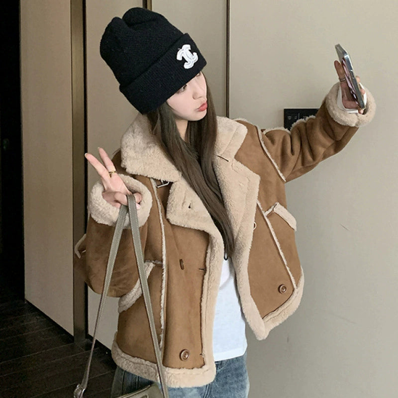 ムートンフライトジャケット