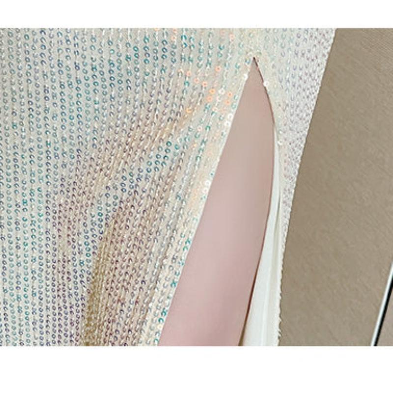 ラグジュアリーゴールドドレス