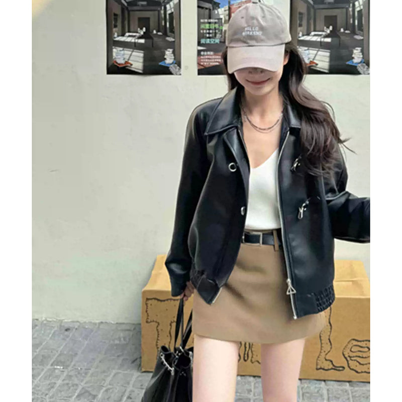 ブラックレザージャケット