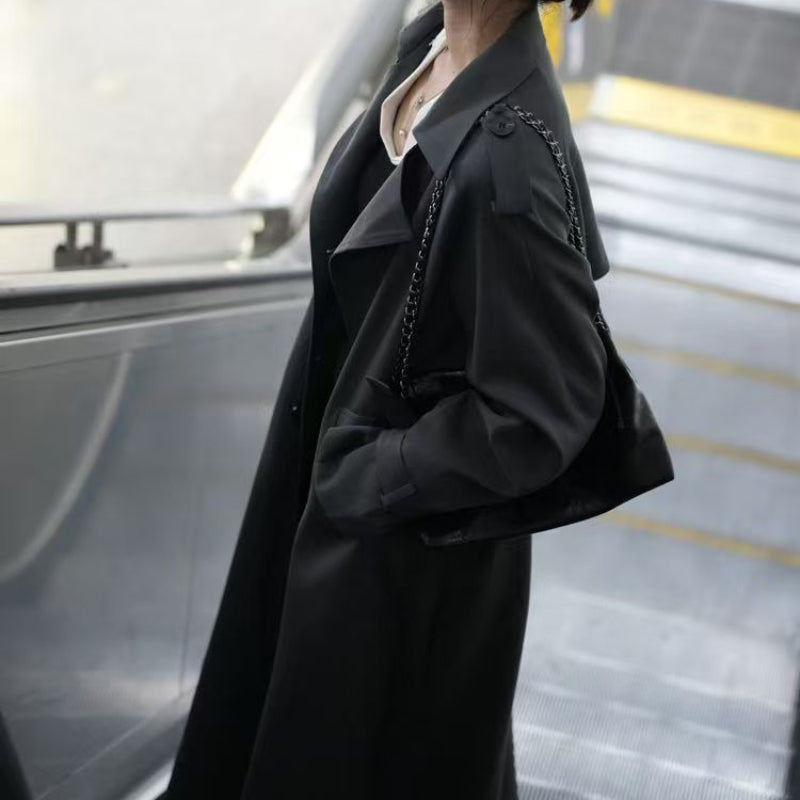 オーバーサイズモードトレンチコート(3colors)