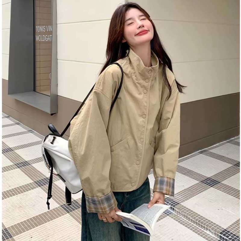 リバーシブルワークブルゾン
