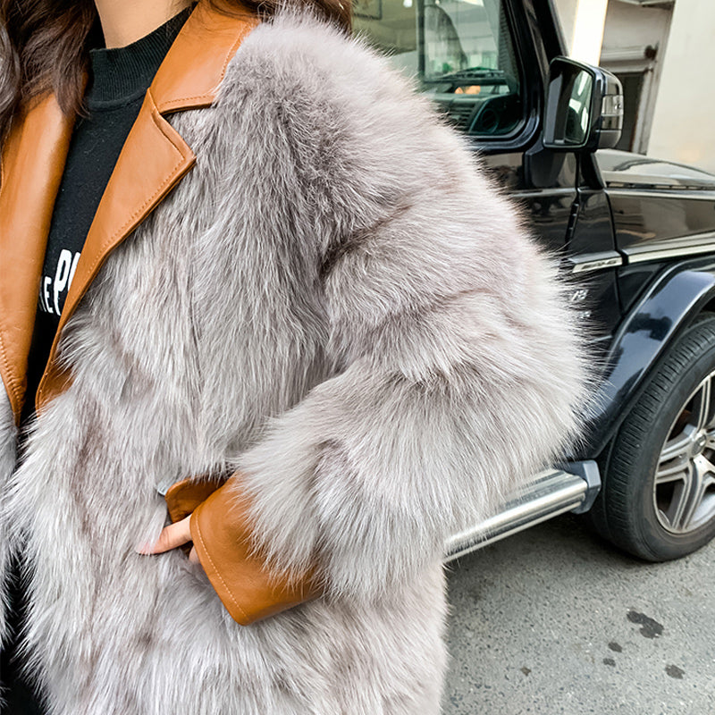 テーラードファーコート(3colors)