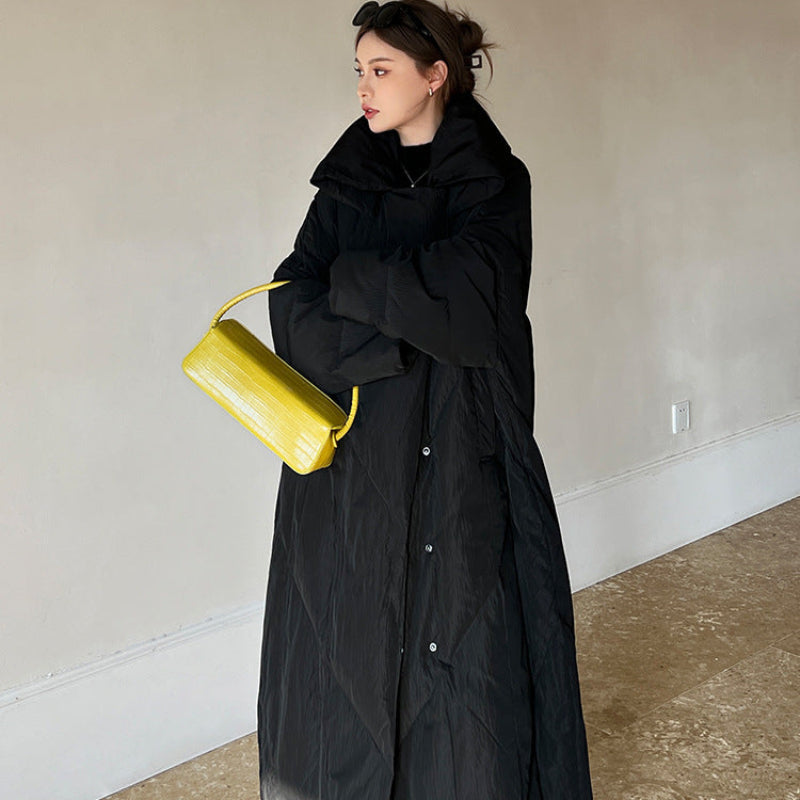 キルティングロングコート(2colors)