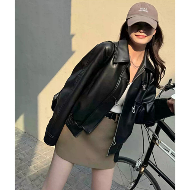 ブラックレザージャケット