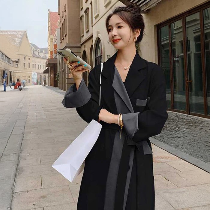 バイカラートレンチコート(2colors)