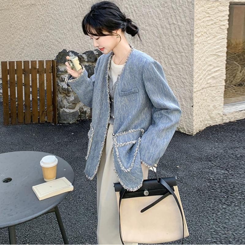 フリンジデザインブレザージャケット