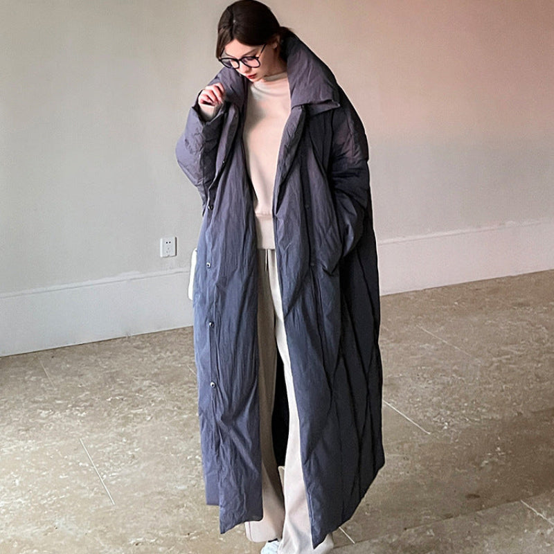 キルティングロングコート(2colors)