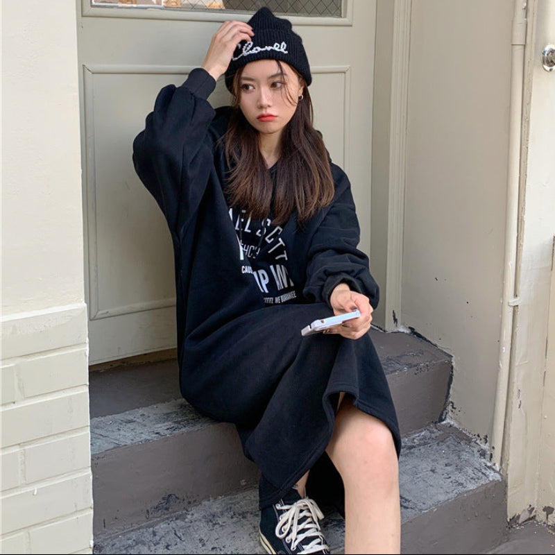 ビッグロゴパーカーワンピース(3colors)