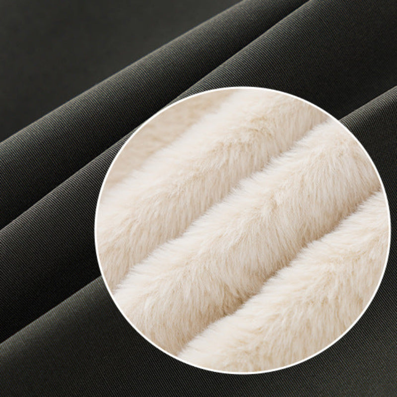 裏ボア付きフードファーブルゾン(2colors)